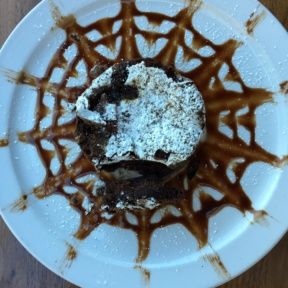 Gluten-free chocolate cake from Rosti Tuscan Kitchen